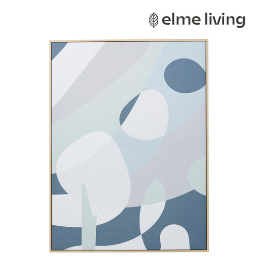 Ronis Bello Green Hand Painted Wall 90x5x90cm Mixed Green/Natural