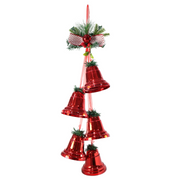 Ronis Bells Cluster Ribbon 80cm 5pk Assorted