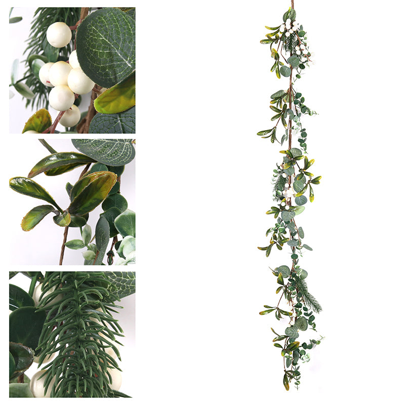 Ronis Berry Garland 130cm White
