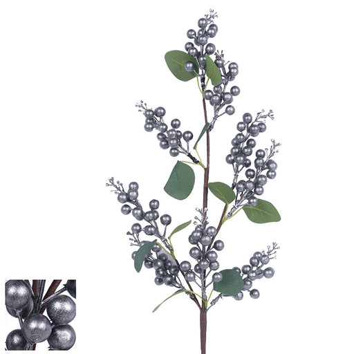 Ronis Berry Stem 73cm Dark Silver