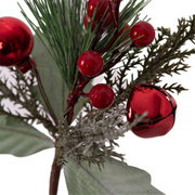 Berry Pick 22cm – Decorative Christmas berry pick for wreaths, garlands, centerpieces, and tree décor