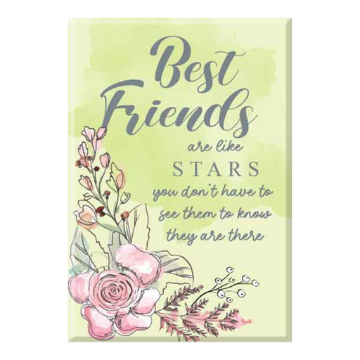 Ronis Best Friends Glass Plaque
