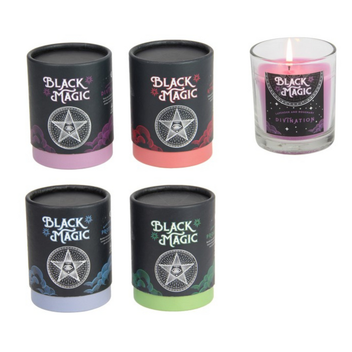 Ronis Black Magic Candle in Gift Box 95g 4 Asstd