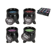 Ronis Black Magic Cauldron Candles 100g 4 Asstd