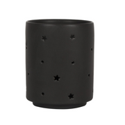 Ronis Black Triple Moon Cut Out Tealight Holder (Gift Box)