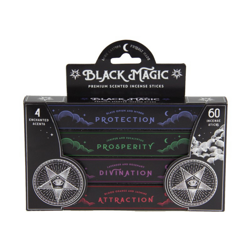 Ronis Black Magic 60 Incense Stick Pack Assorted