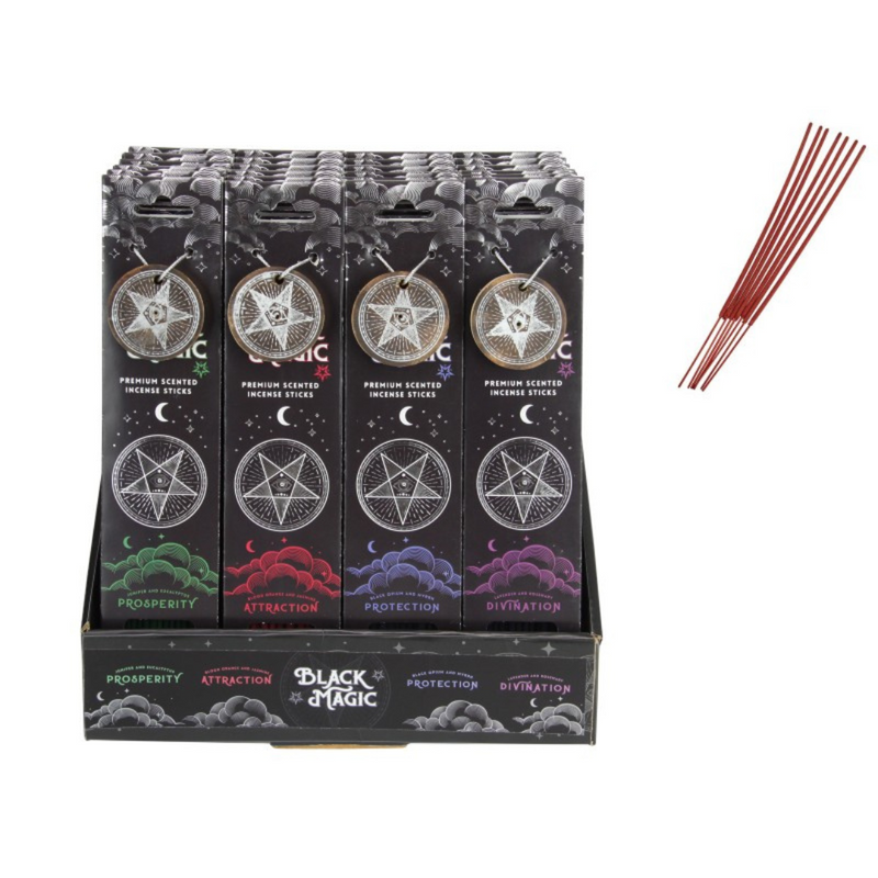 Ronis Black Magic Incense Stick with Holder Assorted