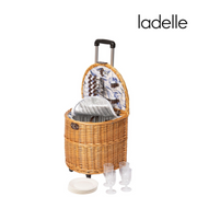 Ronis Blue Lagoon 4 Person Trolley Picnic Basket