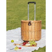 Ronis Blue Lagoon 4 Person Trolley Picnic Basket