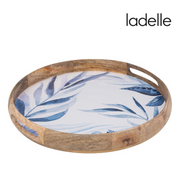 Ronis Blue Lagoon Mango Wood Tray