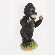 Ronis Bobble Head Rude Finger Gorilla 34cm – thumbnail
