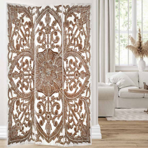 Ronis Boho Room Divider (Double Sided) 120x180x2.5cm
