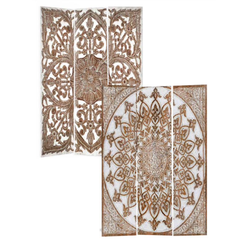 Ronis Boho Room Divider (Double Sided) 120x180x2.5cm