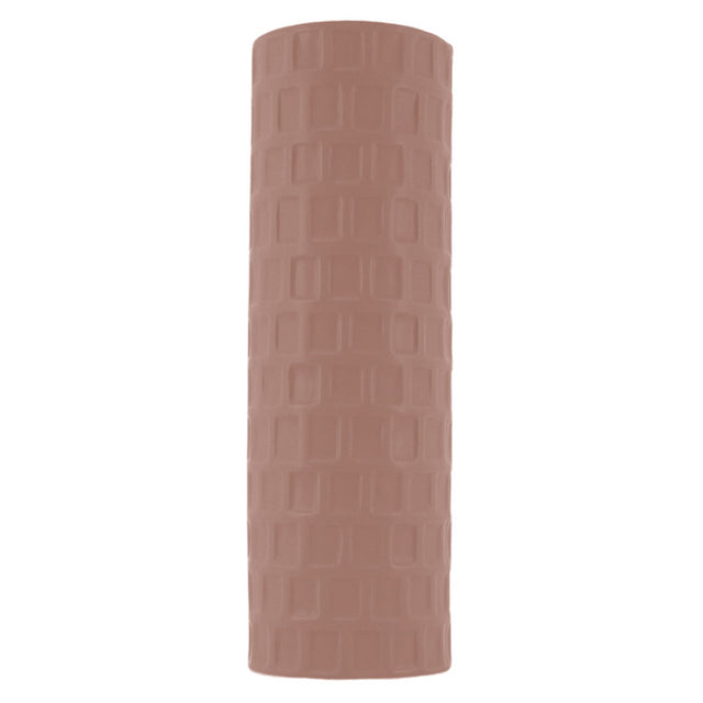 Booth vase 10x29.5cm musk slim tall neutral decorative vase for single stems and modern minimalist home décor styling