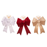 Oversized Christmas Bow 22x31cm Assorted Colors