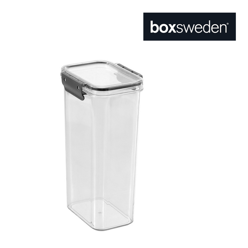 Ronis Boxsweden Crystal Pantry Storage Container 1.8L 13x11x24cm