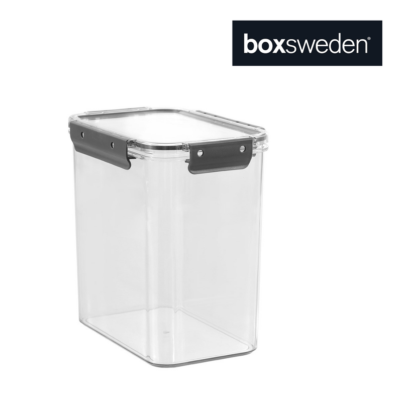 Ronis Boxsweden Crystal Pantry Storage Container 4L 21x15x21cm