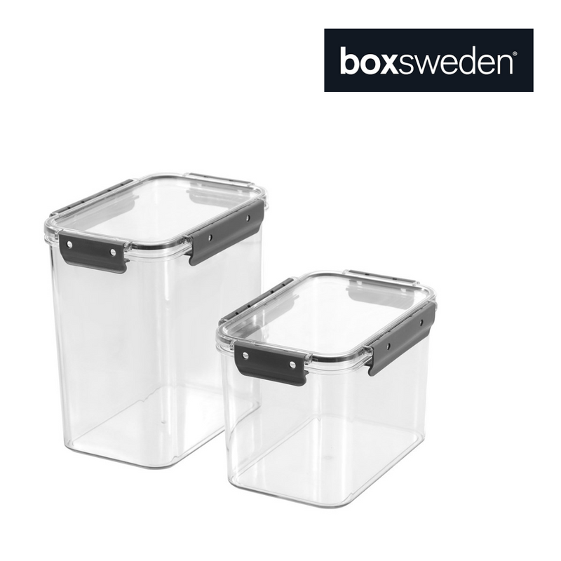 Ronis Boxsweden Crystal Pantry Storage Container 4L 21x15x21cm