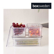 Ronis Boxsweden Crystal Vegetable Storer Clear 4.7L 31x20x10.5cm