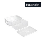 Ronis Boxsweden Crystal Vegetable Storer Clear 4.7L 31x20x10.5cm