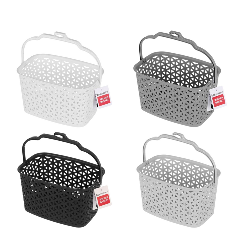 Boxsweden Wicker Design Peg Basket 22X15.5X12.5cm