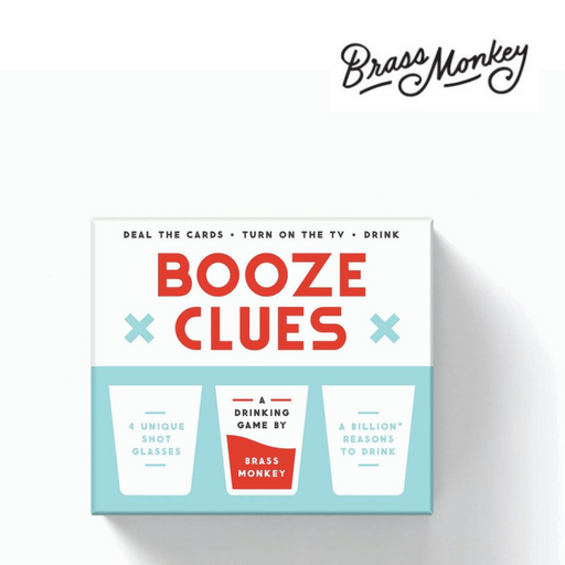 Ronis Brass Monkey Booze Clues Drinking Game Set Multi 12x10x6cm