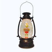 Brass LED water-spinning lantern featuring Grinch holiday scene and “Merry Grinchmas” text.
