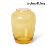 Ronis Brice Tall Vase Amber 19x19x25cm – thumbnail