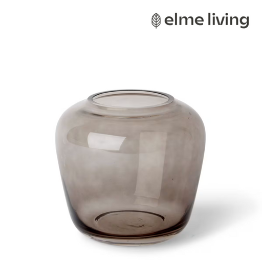 Ronis Brice Vase Smoky Grey 20x20x19cm