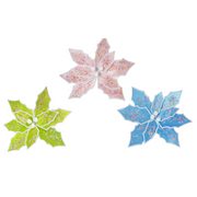 Leaf garland 150cm pastel assorted decorative Christmas garland
