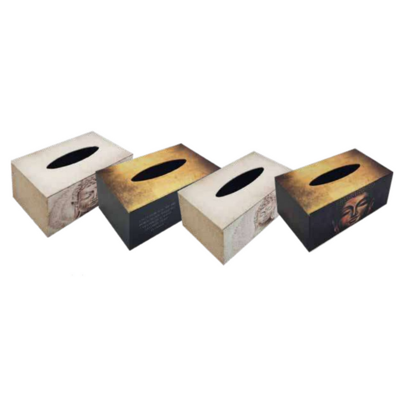 Ronis Buddha Tissue Boxes 24x13.5x10cm Assorted