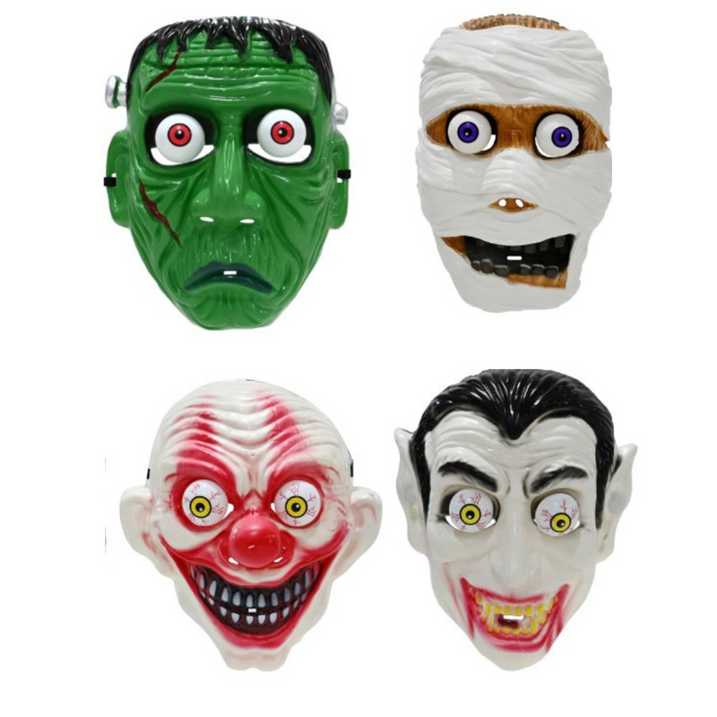 Ronis Bulging Eye Face Mask 4 Asstd