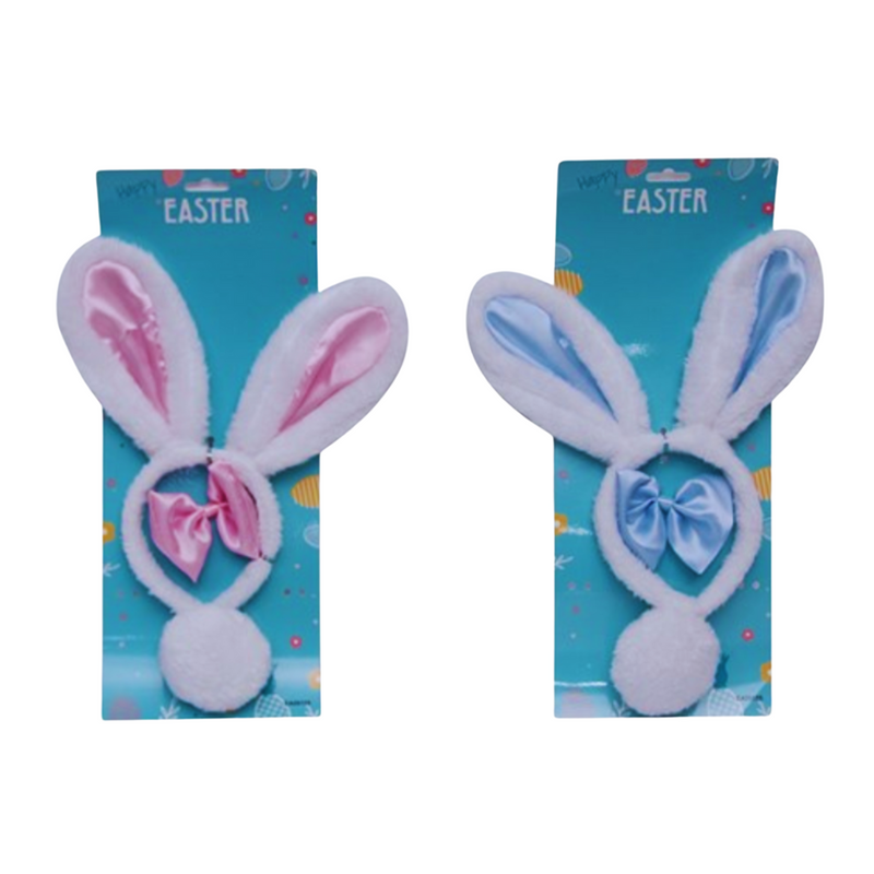 Bunny Dress Up Kit 3pc Assorted