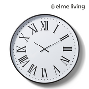 Ronis Burke Wall Clock Black 90x8x90cm