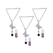 Ronis Butterfly Car Charm with Aromatherapy Spray on Diffuser Assorted – thumbnail