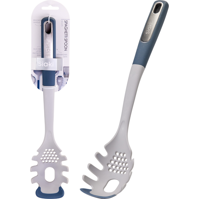Siaki 34cm spaghetti spoon for serving pasta