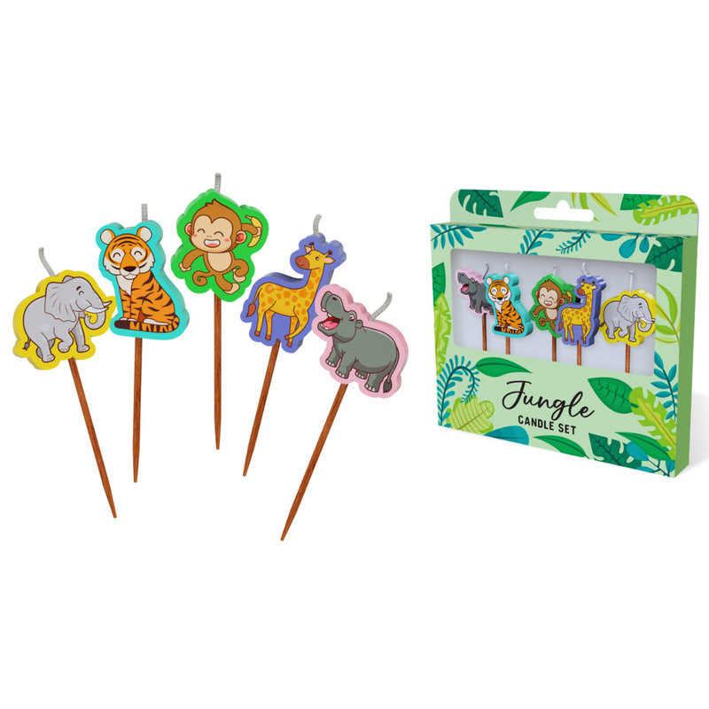 Jungle Novelty Candle Pack