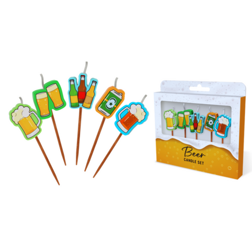 Beer Novelty Candle Pack