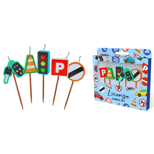 Driving Test Novelty Candle Pack