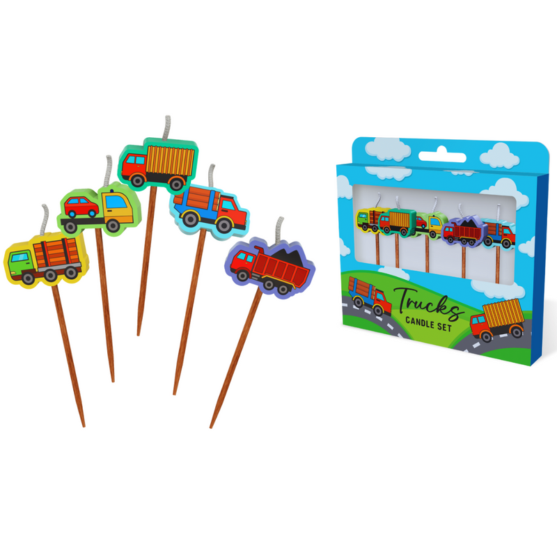 Trucks Novelty Candle Pack