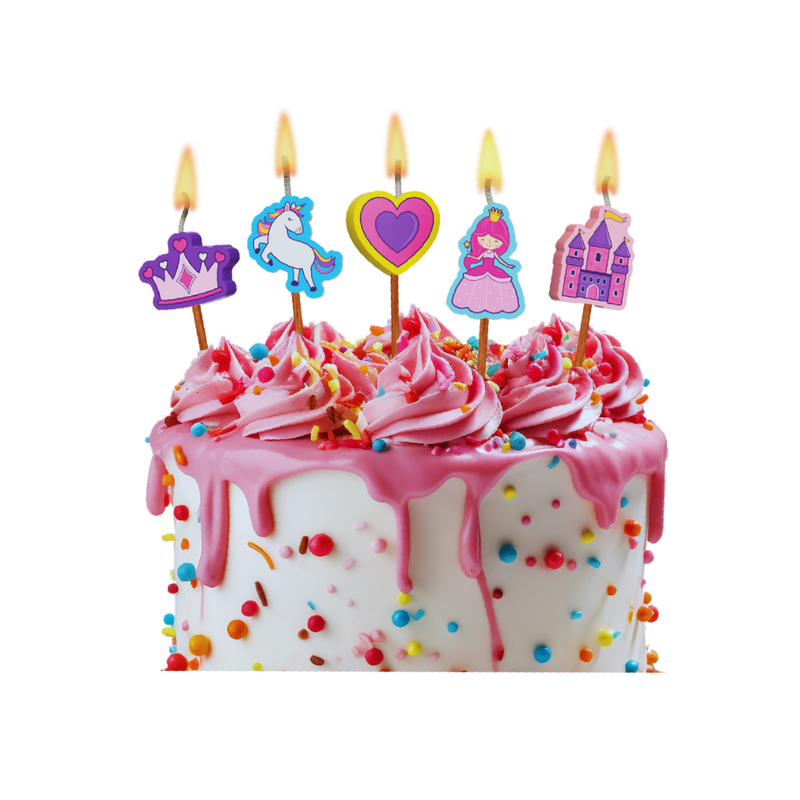 Princess Novelty Candle Pack