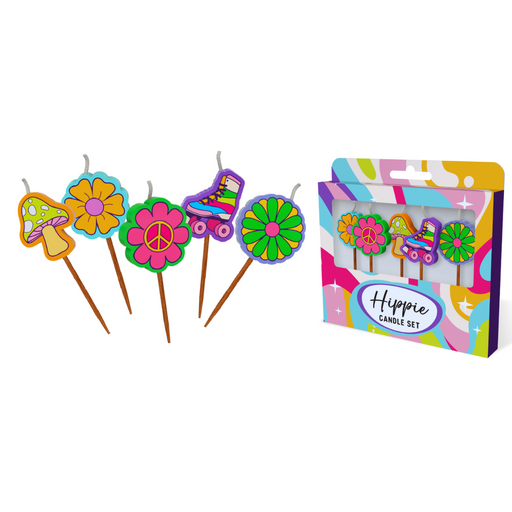 Hippie Novelty Candle Pack