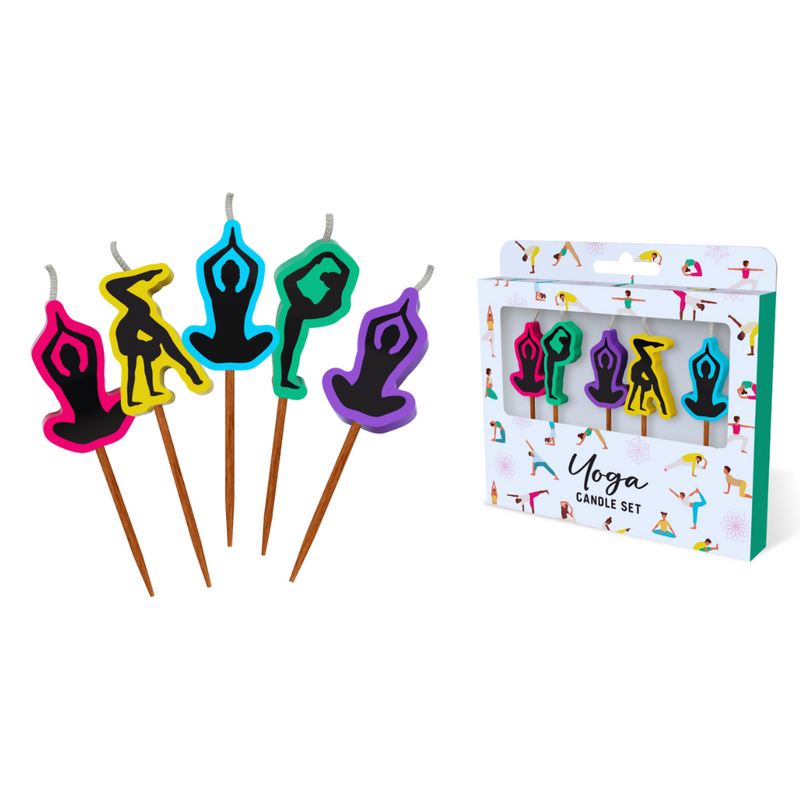 Yoga Novelty Candle Pack