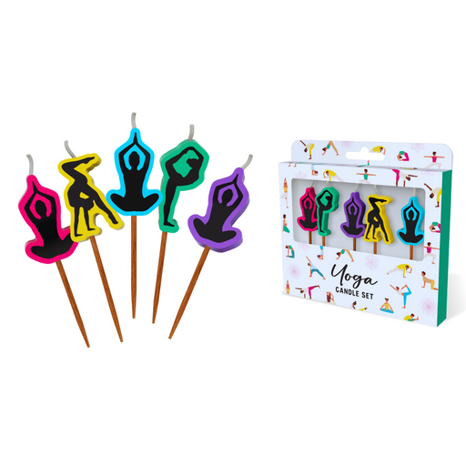 Yoga Novelty Candle Pack