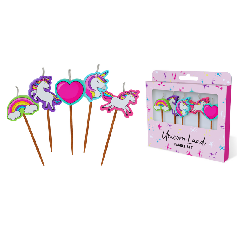 Unicorn Land Novelty Candle Pack