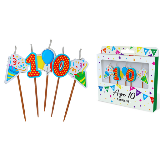 10 Novelty Candle Pack