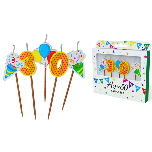 30 Novelty Candle Pack