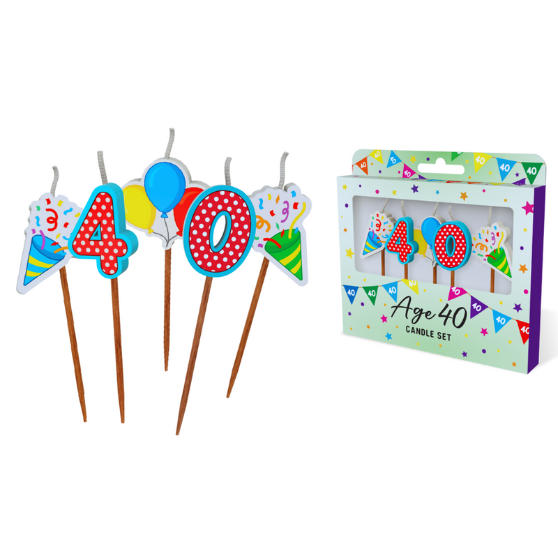 40 Novelty Candle Pack