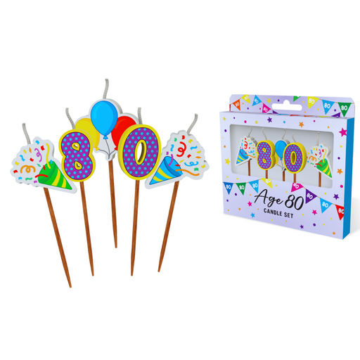 80 Novelty Candle Pack
