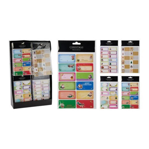 Ronis Gift Tag Stickers 4 Assorted